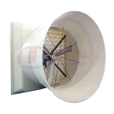 China Restaurant 50 inch fiberglass cone fan for industrial ventilation for sale