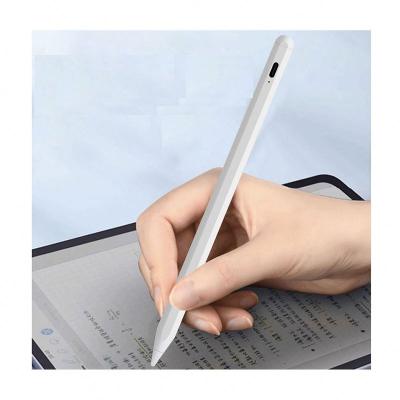 China Custom Logo Aluminum Alloy Mobile Phone 5th Tablet Rechargeable Active Pencil Capacitive Touch Screen Stylus Pen For IPad for sale