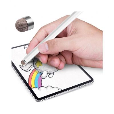 China Universal Aluminum Mobile Phone Disc Tip Metal Tablet Stylus Pen For Apple iPad Android Capacitive Touch Screen Pencil for sale