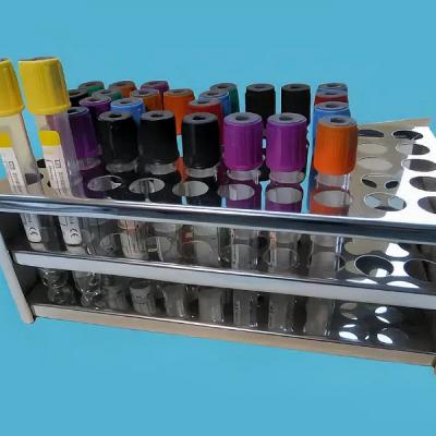 China Lavender / Purple Stopper Vacuum Tubes For Blood Sample Centrifugation en venta