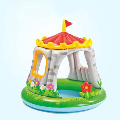 China Outdoor Happy Outdoor Happy Inflatable Bouncers Bouncer Indoor C'dear Playground Kids Toy Game Water Bouncy Jumping Indoor Movable Boards Football for sale