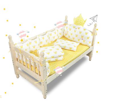 China New home hotel children's bedding quilt barrier anti-collision fabric can be disassembled and washed crib bed circumference for sale