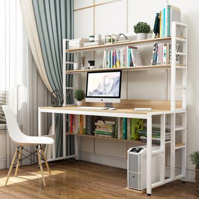 China New Strong Corner Metal Computer Desk Computer Desk With Shelf for sale