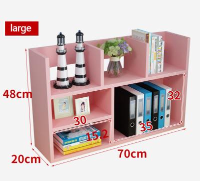 China Household contemporary student imple small shelf on the simple table, students small racks and storage boxes are small shelves for sale