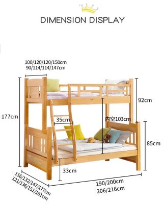 China Contemporary multifunctional children upper and lower berths for sale