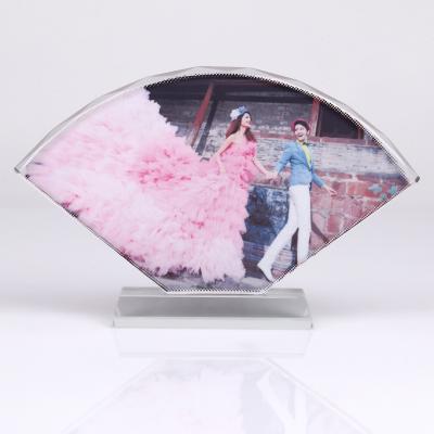 China Custom Europe Promotion Gifts Sublimation Masks Crystal Frame for sale