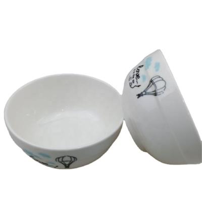 China Ceramic soup bowl wholesale in china viable supplier, rice bowl soup bowl stock for sale