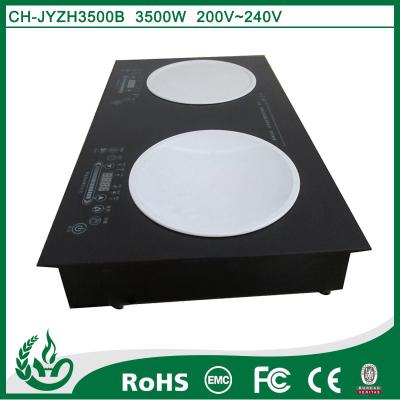 China 2600w+3500w High quality commercial induction cooker for sale