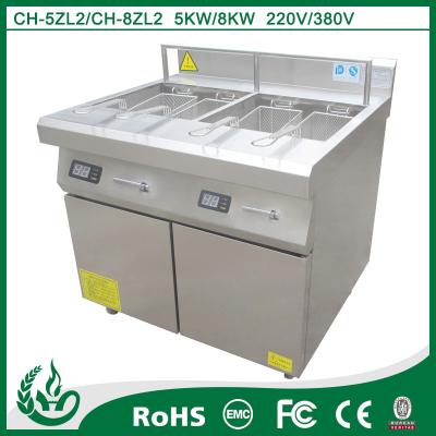 Chine commercial induction fryer à vendre