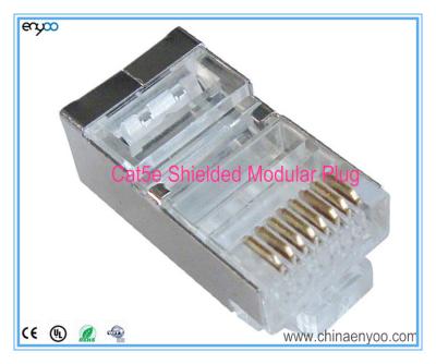 중국 RJ45 termination shielded modular plugs/connectors for solid and strand 판매용