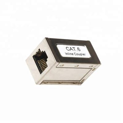 China RJ45 female to stp cat6 female inline coupler PSC6FTPRJ45 for sale