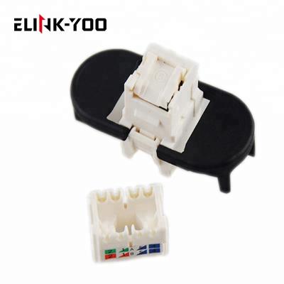 중국 New type Jack1803MN 3m utp rj45 trapezoidal jack cat6 Jack1803MN toolless 판매용