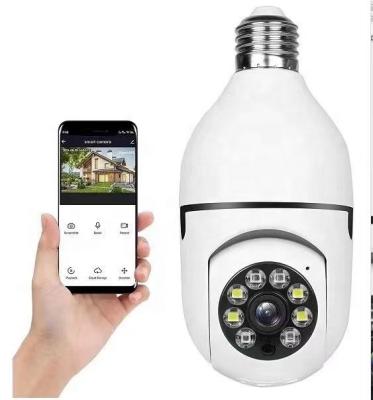 China Video OEM 2MP Indoor Light Bulb Camara Wireless Night Vision Hit HD 360 Degree Wifi Bulb Dome Dome Panoramic PTZ Network Camera for sale