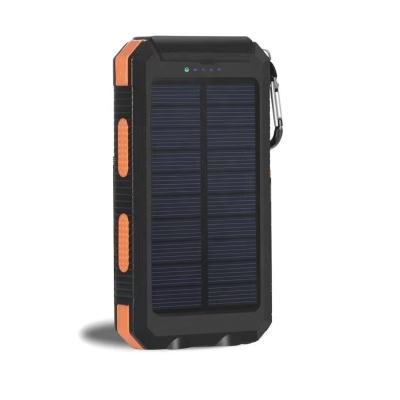 China Hot Selling Solar Powered Bank 20000mah Portable Battery Power Charger Protable Solar Panel Power Banks for sale