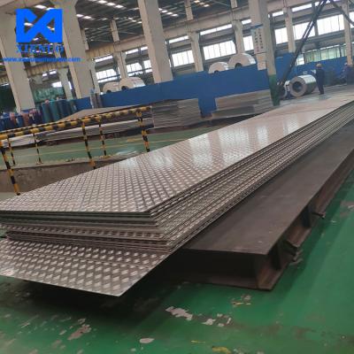 China Floor 5 Bar Aluminum Checker Tread Plates Sheet With Good Price for sale