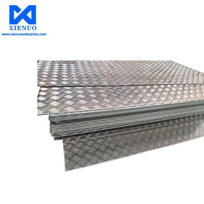 China Unused Slip Sheet Aluminum Checkered Flat Floor For Auto Body for sale