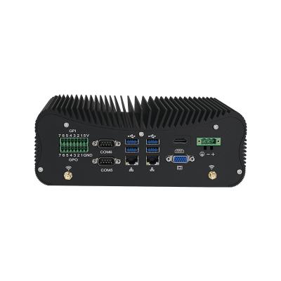 China Industrial BKHD IBC I7-1165G7 4GB RAM 32GB mSATA Dual Lan 6 COM 4 RS485 6*USB Embedded 9V 36V Customize Desktop X86 Pfsense Mini Router PC for sale