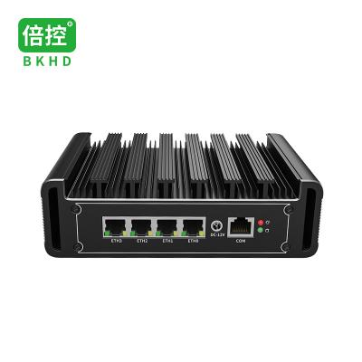 China BKHD 4x2.5G Ethernet Firewall Fanless Mini Soft Router Desktop Home Commercial Jasper Lake N5105 N5100 G31 Pfsense MikROS G31 N5 4L for sale