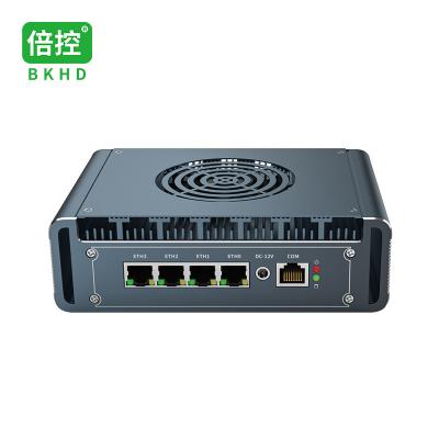 China BKHD 4x2.5G I225 I226 Desktop Ethernet Soft Router Mini Firewall Jasper Lake N5105 N5100 With Silent Fan Support Pfsense MikROS G30F N5 4L for sale