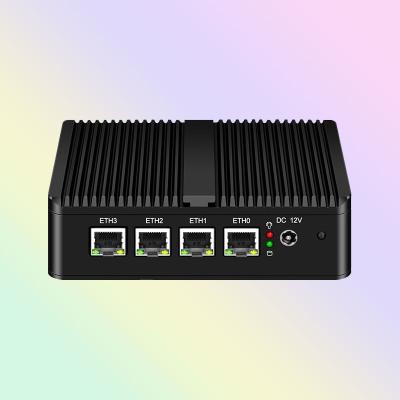 China BKHD J4125 Barebone System DDR4 mSATA 4 I225 2.5GBE NICs HD-MI VGA Customize Desktop Office Linux Win10 Mini Router PC G30 4125 4L for sale