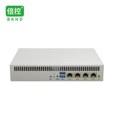 China BKHD Desktop Firewall Bay Trail Celeron 4x1GbE Router Edge Gateway Built-in Power Supply Pfsense MikROS SohopsFW Silent NZ 1170 NZ 1170 for sale