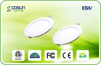 Chine éclairage à panneau plat à panneau plat rond des lumières de 8W 595LM LED/11mm LED pour ODM IP50 d'OEM 50-60HZ à vendre