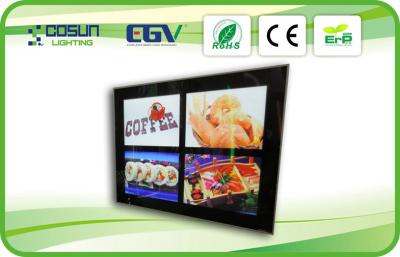 China 30mm Acrylic Double Side Magnetic LED Light Box For Display / Advertising OEM ODM for sale