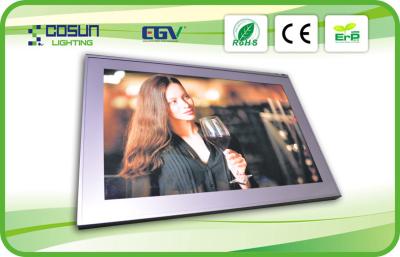 China EdgeLit Advertising Magnetic LED Light Box / PMMA Wall Mounted Illuminated Light Box for sale