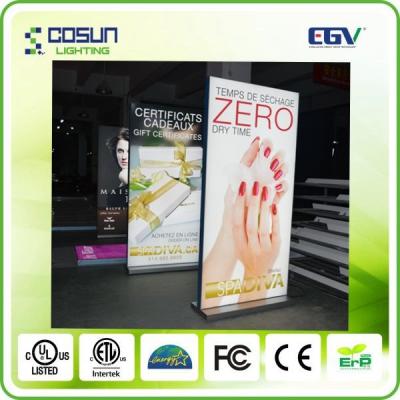 China Advertising Display Frameless Textile Light Box Energy Efficient for sale