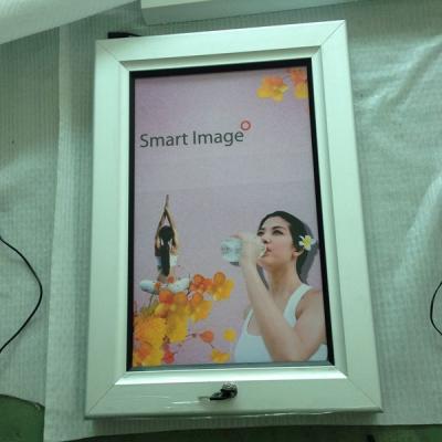 China Waterproof  illuminated poster frames 594x840x55 mm With One Key Lock for sale