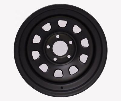 China 16inch Steel Wheel Wheel 5X114.3 -19 Offset 5 Specs. 5 Hole Stud Chrome Suv Trailer Rim Milky White Black Aftermarket Customized for sale