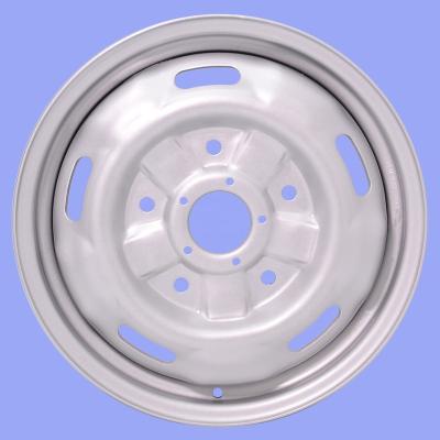 China 16inch Steel Wheel 16X5.5J 5holes 5X160mm Offset 56 Center Bore 65.1 CHROME Snow Silver Rim 4x4 Offroad Trucks for sale