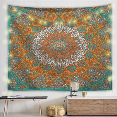 China Beautiful Decoraion Bonfull New Style Mandala Tapestry Hanging Tapestry Living Room Bedroom Background Bohemian Wall Decorative Fabric for sale