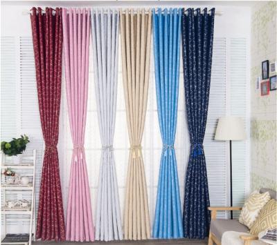 China Blackout Bonfull Woven Blackout Curtains Metallic Printing With Diamond Pattern Thermal Insulated Blackout Curtains For Living Room for sale