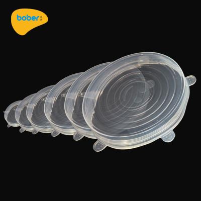 China Viable Wholesale Silicone Stretch Lid Wholesale Silicone Stretch Lids for sale