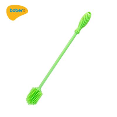 China Colorful Viable Silicone Bottle Cleaning Brush, Wash Bottle Remover for sale