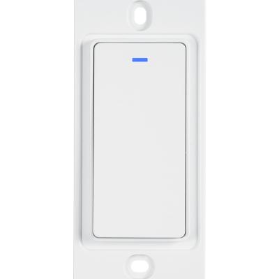 China Innovative Wifi Function Radio 1 Band US Smart Home Light Press Control Switch Button Work With Homekit for sale