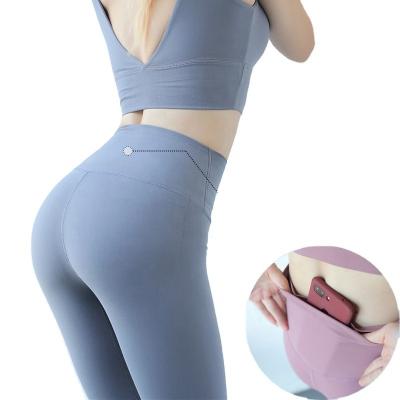 China OEM Dropshipping Anti-Static Wholesale Organic Bamboo Compression Girl Sports Gaiters Yoga Pants for sale