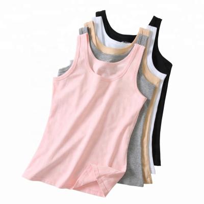 China Factory Price QUICK DRY Adults Beach Cotton Women Top Regular Tank Top for sale