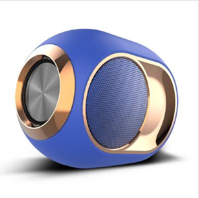 China PORTABLE Outdoor/Indoor Super Blue Bass Boombox Fashion Portable Stereo Tooth Speaker Radio for sale