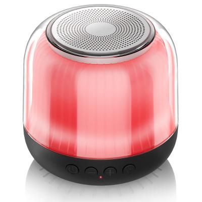 China 2022 Portable Radio Christmas Gift Led Speaker Mini Size Outdoor Wireless Speaker for sale