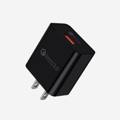 China Wholesale QC3.0 4.0 Fast Charging Mobile Phone New Product 18W Mobile Charger for sale