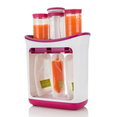 China BPA Free Baby Food Maker Squeeze Food Station Organic Food For Fresh Fruit Feeding Maker Baby Newborn Storage Container for sale