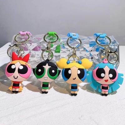 China Fashional Souvenir Gifts Fashion Kawaii Cartoon Character Keychains for sale