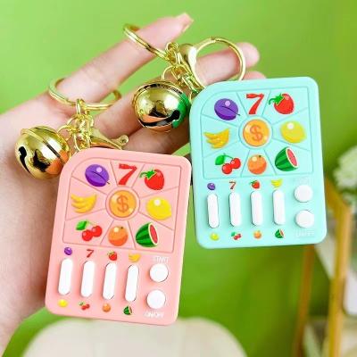 China Fashional Souvenir Gifts Shape Creative Fruit Game Toy Animal Calculator Key Chain for sale