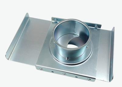 China Galvanized Sheet Manual Sliding Damper 100mm Stainless Steel Blast Gate for sale