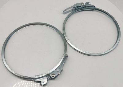 Chine l'ODM rapide mince de Ring Steel de serrure de 160mm a galvanisé la bride de tuyau à vendre