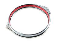 China Air Conditioning 150mm Galvanized Pipe Clamp Rapid Lock Pull Rings for sale