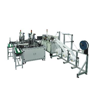 China Disposable Face Mask Making Machine / Fully Auto Mask Production Machine for sale