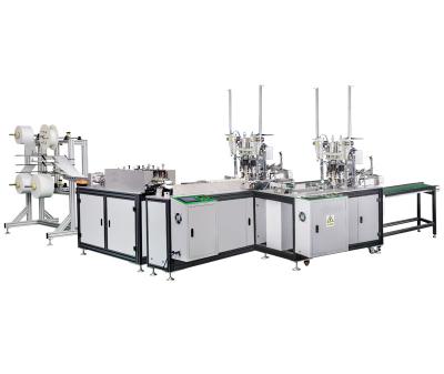 China 3 Layer Disposable Semi Auto Face Mask Machine / Non Woven Face Mask Making Machine for sale